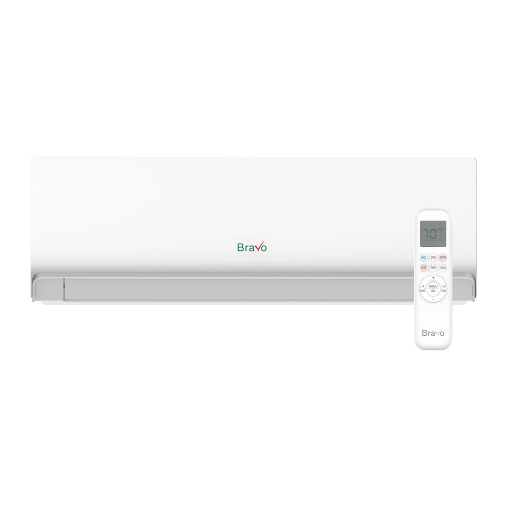 Bravo Milano 18,000 BTU Outdoor Condenser, 230V, R32 - Ductless Mini Split Air Conditioner Heat Pump