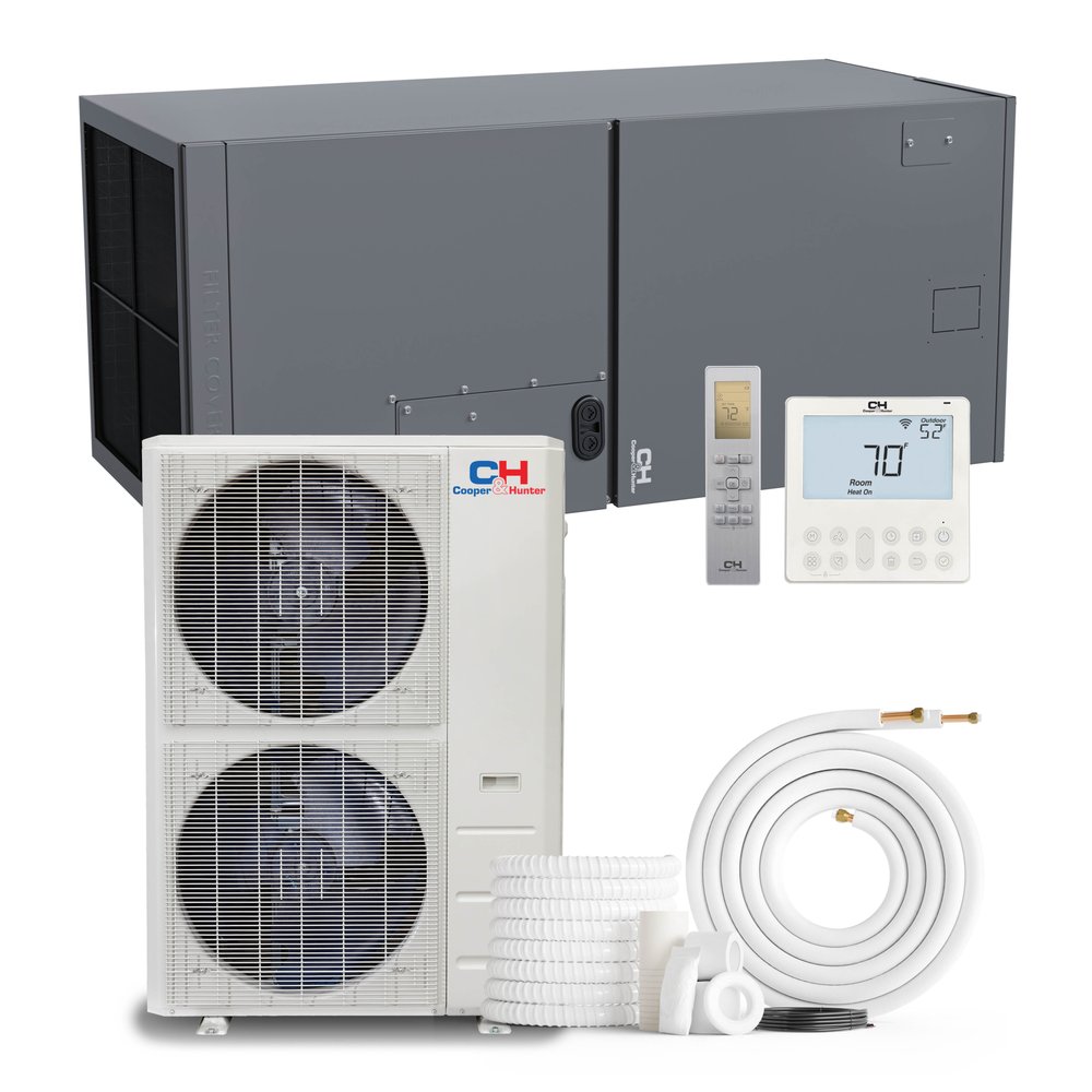 Cooper & Hunter 48,000 BTU Single Zone Multi Position Air Handler, 230V, R454B - Ductless Mini Split Air Conditioner Heat Pump
