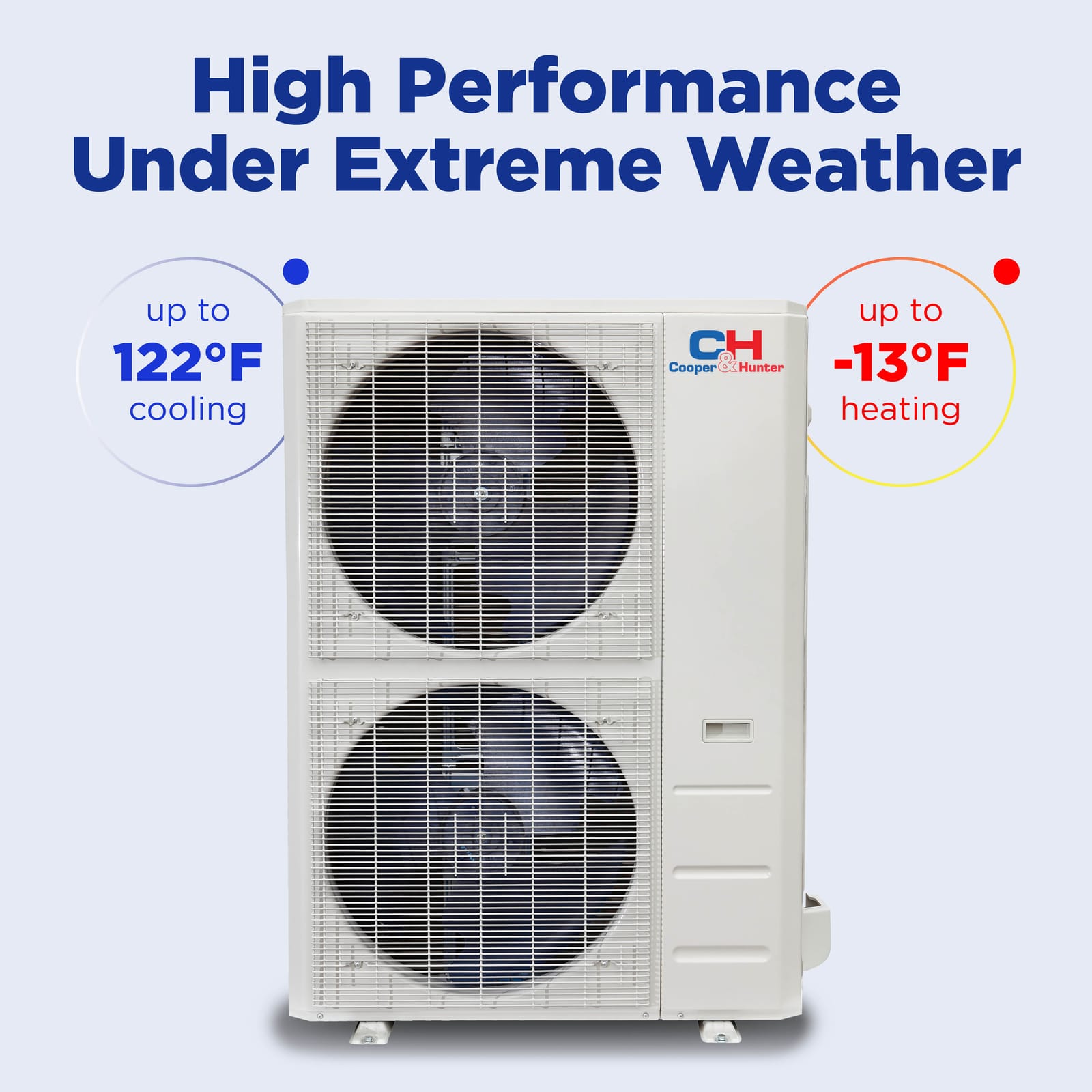 Cooper & Hunter 36,000 BTU 5-Zone 6k+6k+9k+9k+18k Concealed Duct, 230V, R454B - Ducted Mini Split Air Conditioner Heat Pump 11