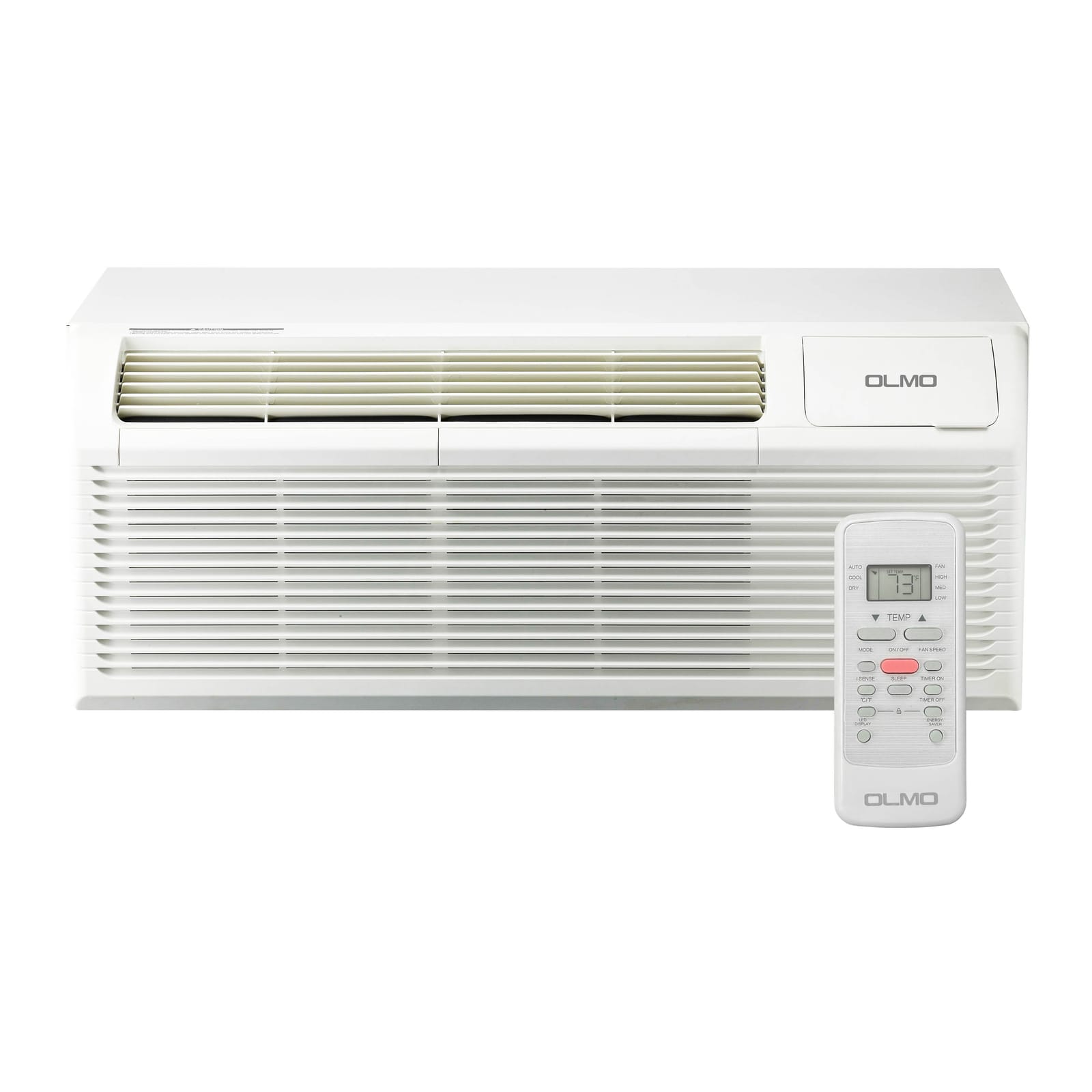 12,000 BTU PTAC OLMO Air Conditioner, Heat Strip, Heating And Cooling w/Electric Cord and Remote