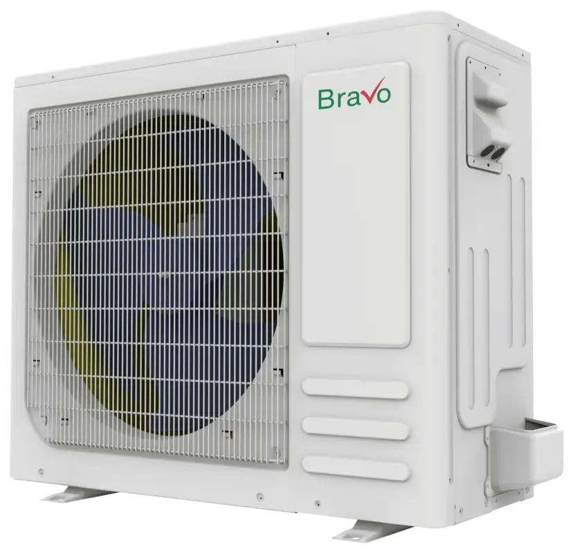 Bravo 36,000 BTU Outdoor Single Zone Condenser, 230V, R32 - Ducted Mini Split Heat Pump — photo 2