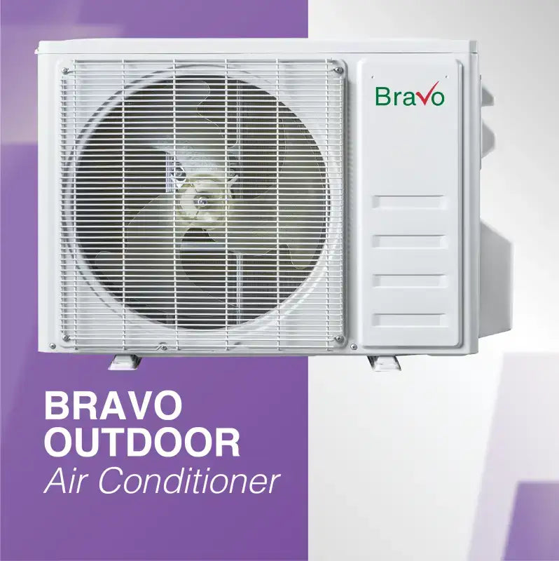 Bravo Roma 36,000 BTU Outdoor Single Zone Condenser, 230V, R32 - Ductless Mini Split Air Conditioner Heat Pump — photo 2
