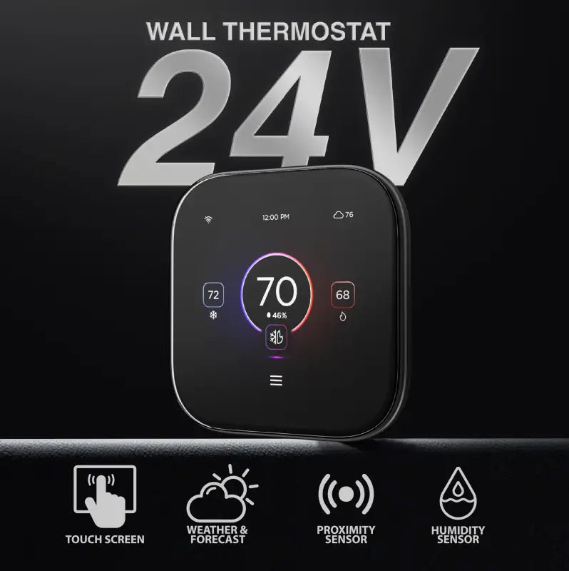 Cooper & Hunter CH-WTH24V Smart HVAC Thermostat with 3.95-Inch Display and Remote App Control – Compatible with HA&HB or 24V Connections — photo 8