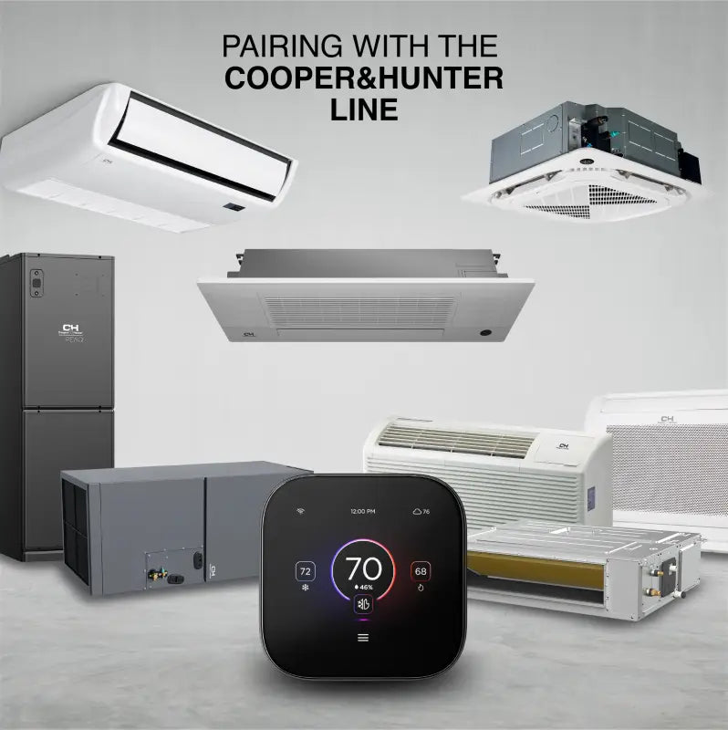Cooper & Hunter CH-WTH24V Smart HVAC Thermostat with 3.95-Inch Display and Remote App Control – Compatible with HA&HB or 24V Connections — photo 7