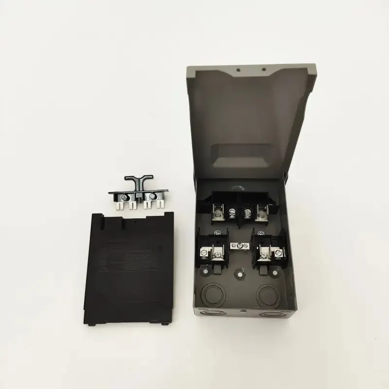ARMBRIDGE 30 AMP Fusible Metallic Disconnect Box Durable Enclosed Disconnect for Residential and Light Commercial HVAC Systems — photo 5