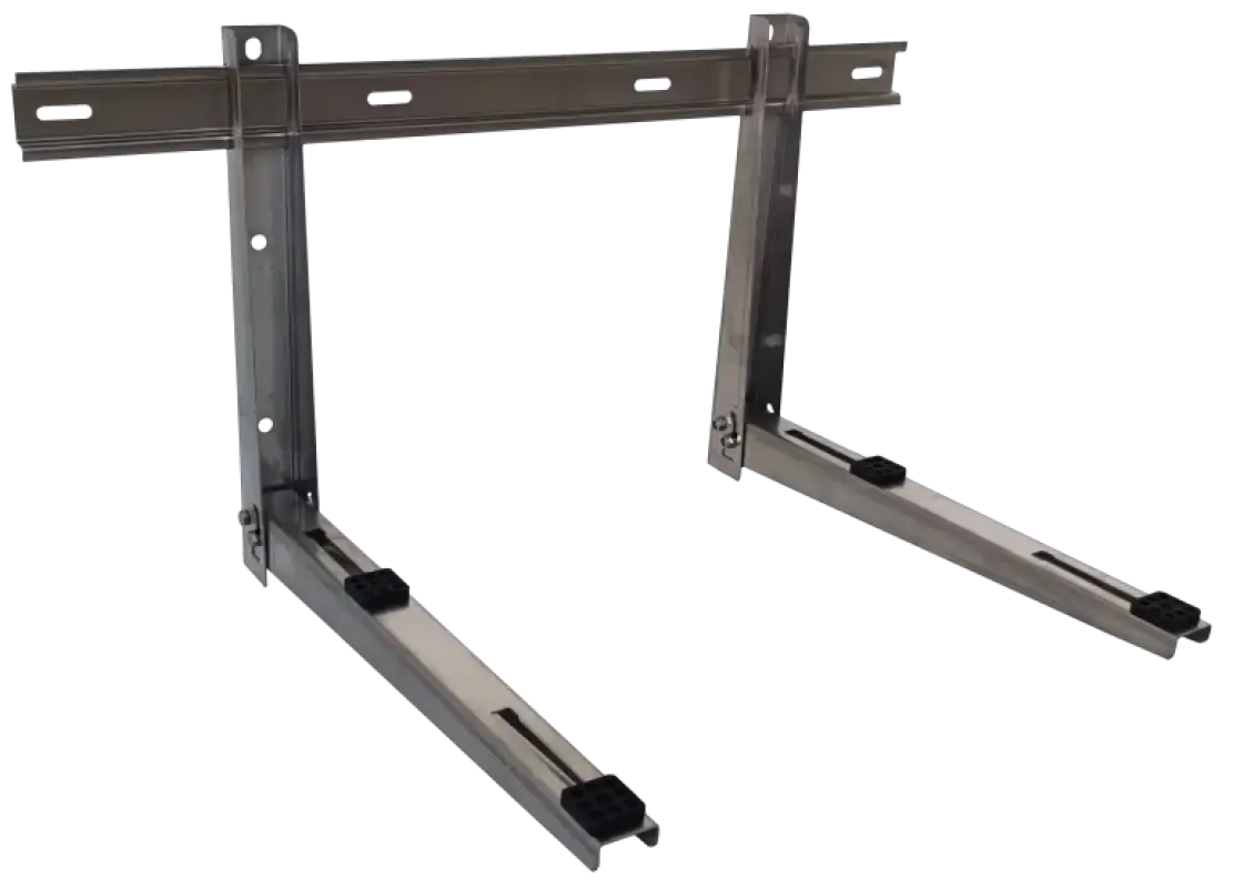 ARMBRIDGE Mini Split Wall Mounting Bracket High Load Capacity Foldable 304 Stainless Steel, Vibration-Absorbing (Up to 550 lbs Each) — photo 2