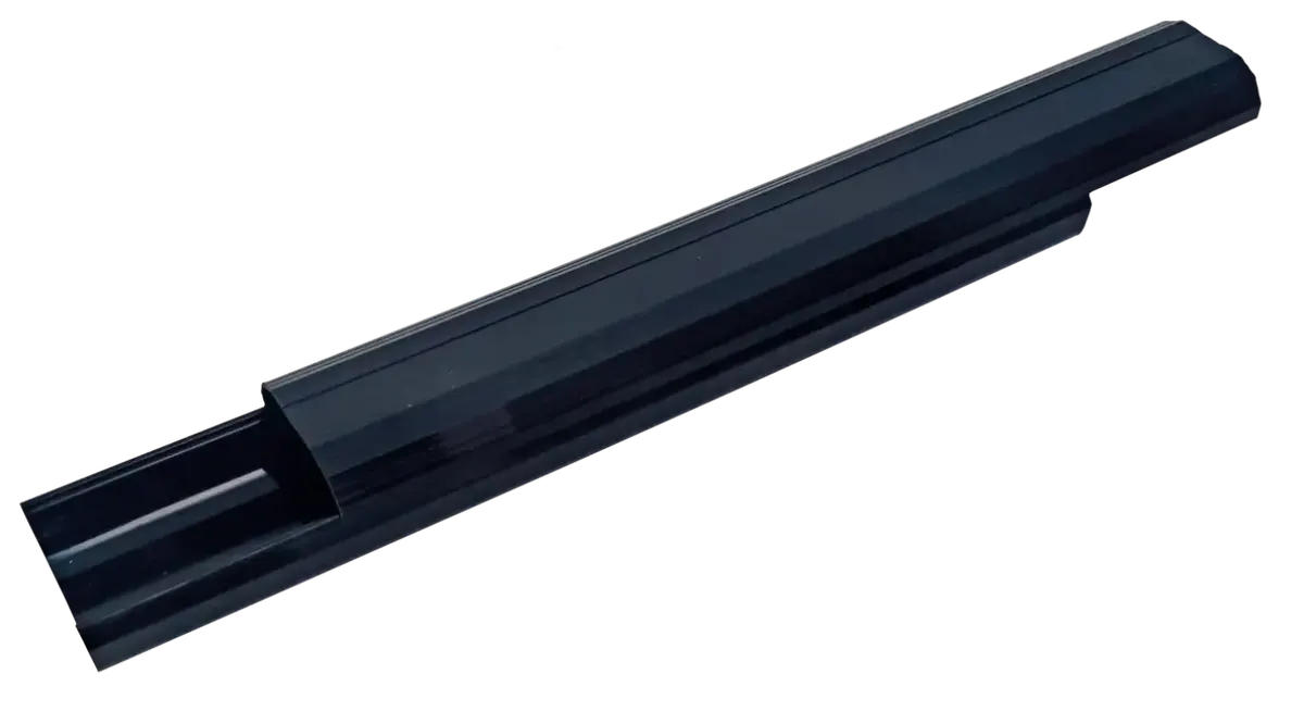 ARMBRIDGE 6FT PVC Decorative Black Line Set Cover Duct | for Ductless Mini Split Air Conditioners, Heat Pumps, and Inverter Systems — photo 2