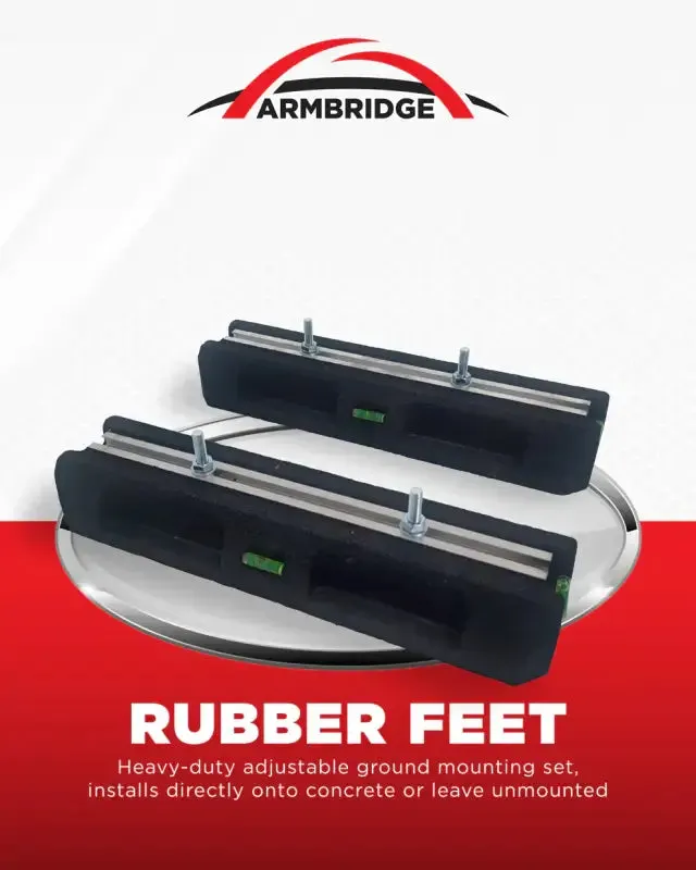 ARMBRIDGE AB-RF Rubber Feet Mounting Set Heavy-Duty Adjustable Base with Built-In Leveler — photo 3