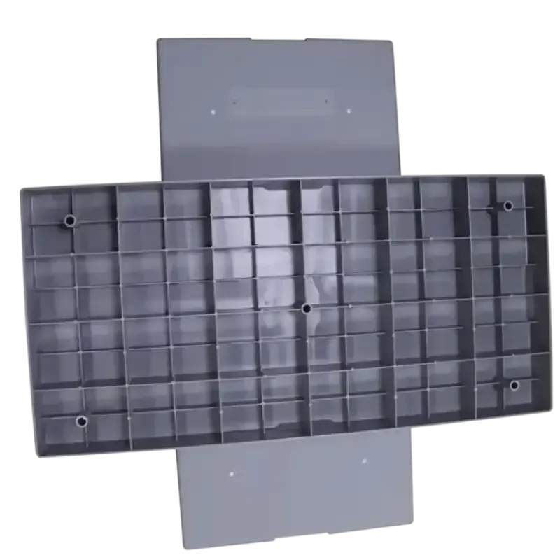 ARMBRIDGE 18"x38"x3" Ribbed Plastic Condenser Pad Shock-Absorbing, Anti-Slip Foundation for HVAC Systems and Outdoor Equipment — photo 2