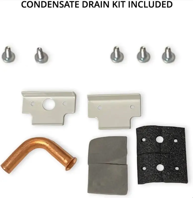 Cooper & Hunter Universal PTAC Folded Metal Wall Sleeve and Exterior Grille for Packaged Terminal Air Conditioner Coated Insulated Including Condensate Drain Kit — photo 6