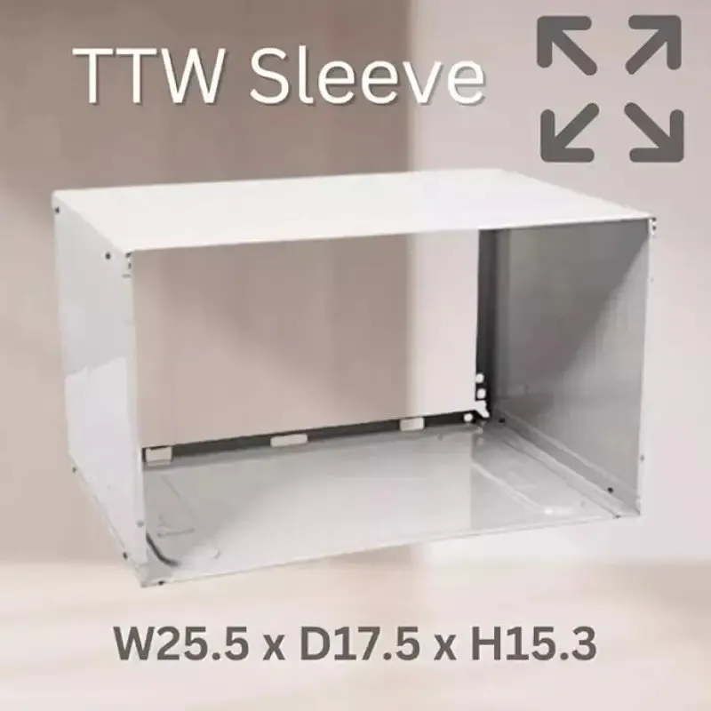 OLMO TTW Universal Through The Wall Folded Metal Wall Sleeve — photo 3