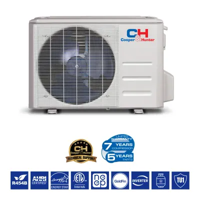 Cooper & Hunter 6 Zone 60,000 BTU Ceiling Cassette Mini Split AC R454B 9K+12K+12K+12K+12K+12K 7