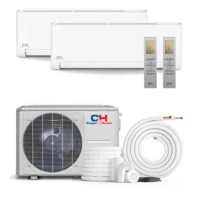 Cooper & Hunter 6 Zone 60000 BTU Wall Mounted Mini Split AC R454B Olivia 6K+6K+6K+6K+6K+12K 2