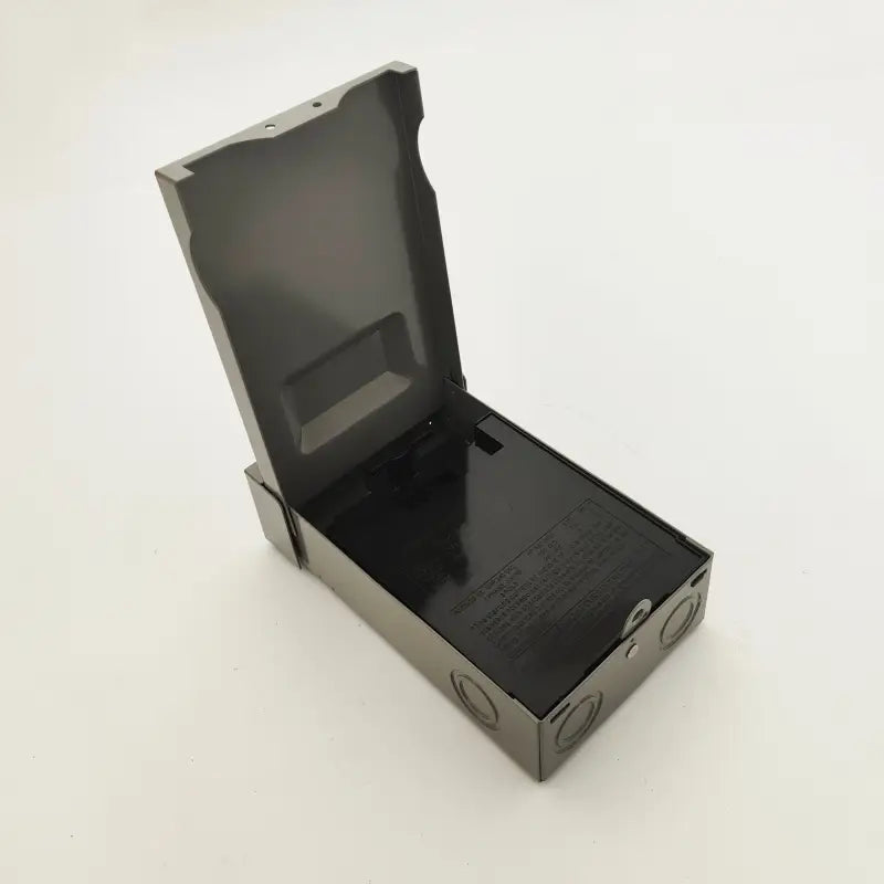 ARMBRIDGE 30 AMP Fusible Metallic Disconnect Box Durable Enclosed Disconnect for Residential and Light Commercial HVAC Systems