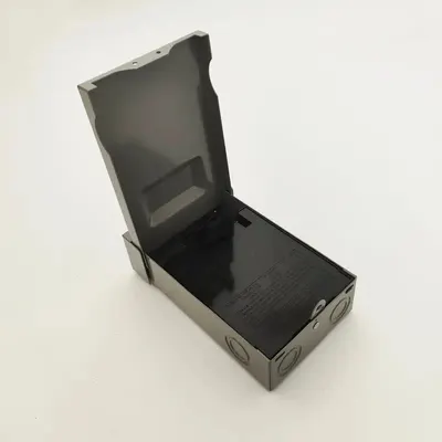 ARMBRIDGE 30 AMP Fusible Metallic Disconnect Box Durable Enclosed Disconnect for Residential and Light Commercial HVAC Systems