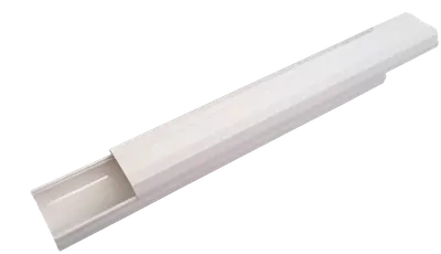 ARMBRIDGE 6FT PVC Decorative White Line Set Cover Duct | for Ductless Mini Split Air Conditioners, Heat Pumps, and Inverter Systems